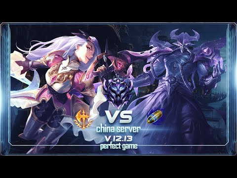 彩旗 CaiQi Katarina vs Kassadin CN D3 Patch 12.13 PerfectGame