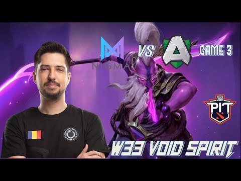 Nigma.w33.haa Plays Void Spirit | Nigma vs Alliance | OGA DOTAPIT S2 #dota2