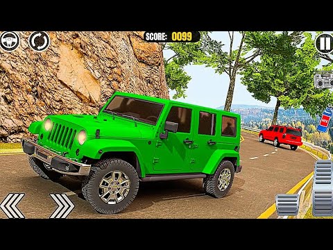 Offroad Jeep 4x4 Extreme Driving 😱 | Hill Climb SUV Simulator | Android Gameplay