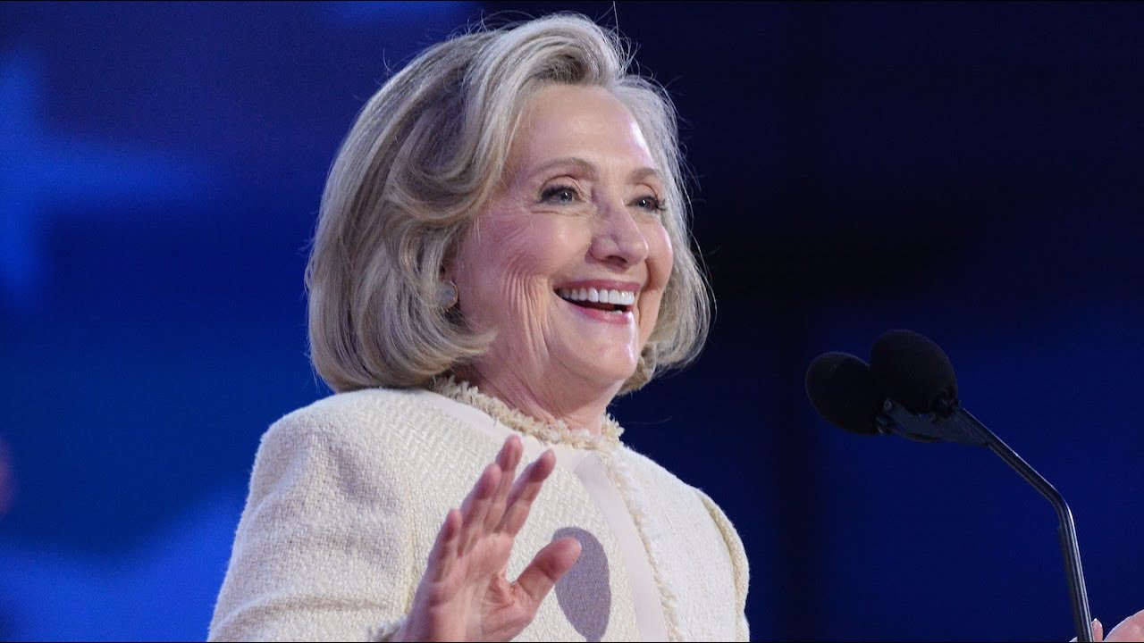 Hillary Clinton says "the future is here" in energetic DNC speech