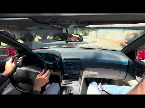 1993 Nissan 300zx convertible test drive- San Francisco, California