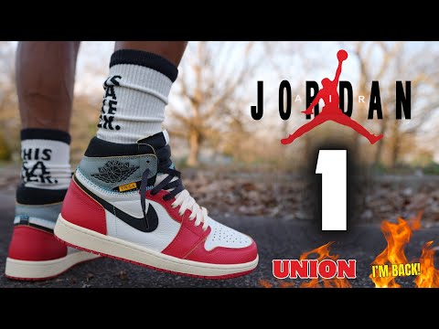 SOME SAY THIS IS THE BEST ONE YET! JORDAN 1 UNION IM BACK SHADOW CHICAGO DETAILED REVIEW & ON FEET!