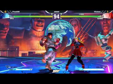 WNF Wednesday Night Fights 1.6 SFV - Frost08 (Ryu) vs Vicious (Karin)