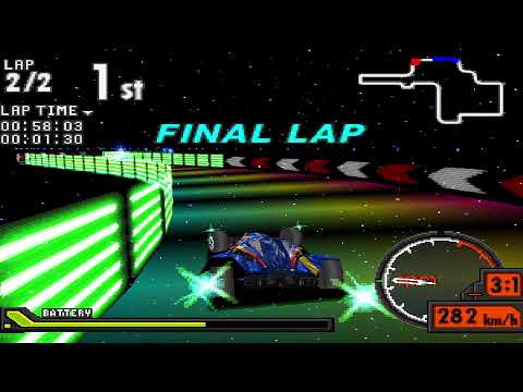 Bakusou Kyoudai Let's & Go!! Eternal Wings PS1 Longplay - Boring Racing Game