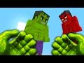 REALISTIC MINECRAFT - STEVE BECOMES THE HULK!