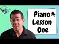 Beginner Piano Lessons: First Piano Lesson for Kids!