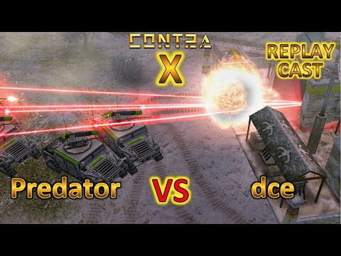 Contra X - Replay Cast - Predator vs dce - Toxin vs Nuke - Lagoon