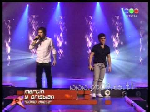 Operacion Triunfo 2009: Gala 7 - Martin y Cristian - Como duele