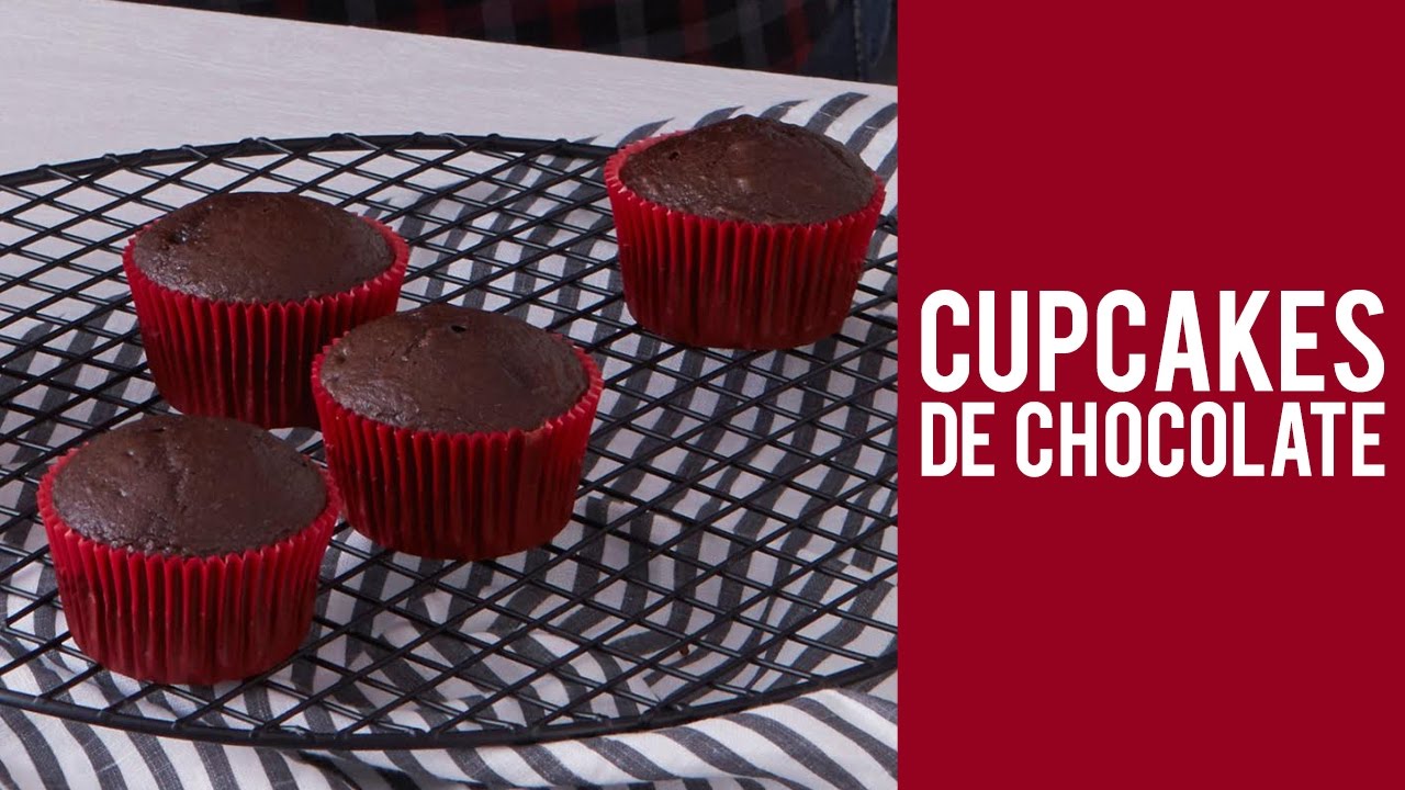 Cómo hacer cupcakes de chocolate