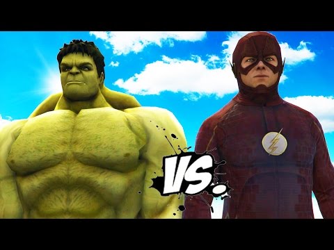 THE HULK VS THE FLASH - EPIC SUPERHEROES BATTLE | DEATH FIGHT