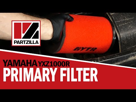 How to Change the Primary Air Filter on a Yamaha YXZ1000R | YXZ1000R Air Filter Replacement