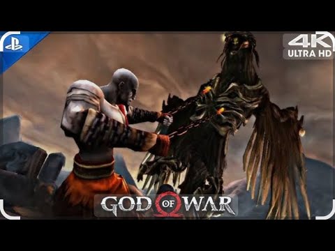GOD OF WAR CHAINS OF OLYMPUS Gameplay lift boss fight Part 6 FULL GAME