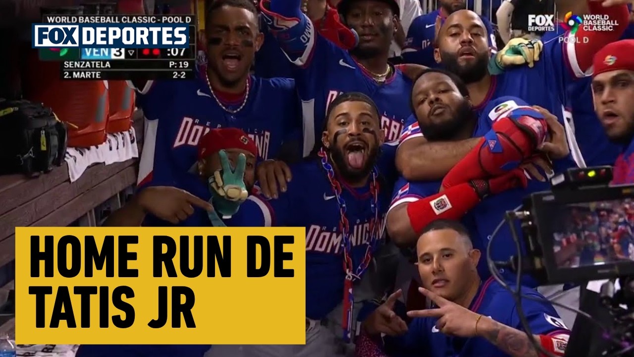 🤩⚾ HOME RUN DE TATIS JR. | República Dominicana 7-3 Venezuela | World Baseball Classic 2026.