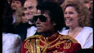 AMA 1984 Act 01  Host Segment A Lionel Richie talks to Michael Jackson