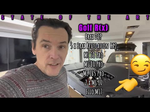 Beyond High End - 3 Wege AudioUP Brax „State of the Art Car HiFi - Revelation VW Golf 8 R“ Teil 2