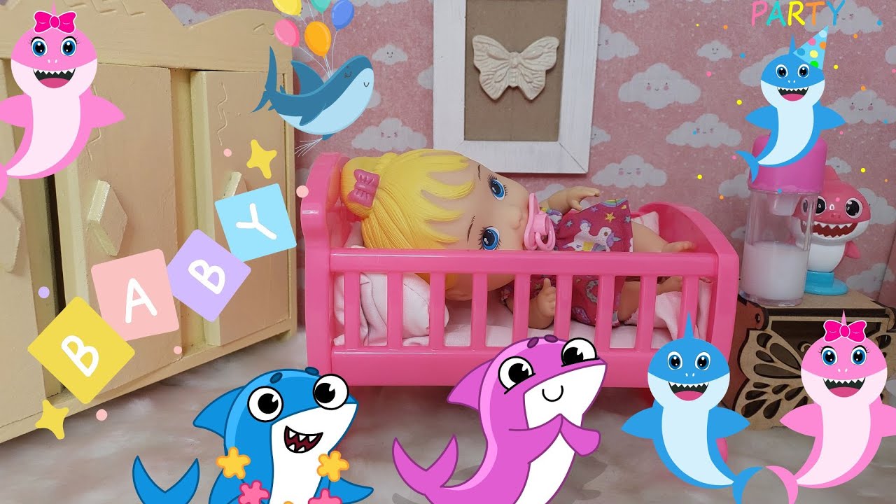 Aninha e Baby Shark! 🍌🥰 Hora do Mama com Muita Diversão