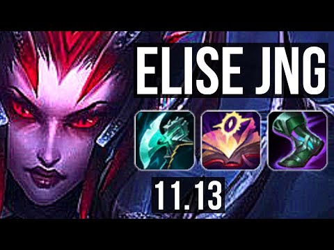 ELISE vs MORGANA (JUNGLE) | 10/0/7, Legendary, 500+ games | EUW Master | v11.13