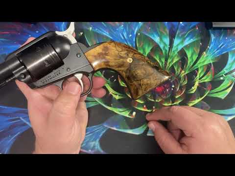 Chig's grips review - custom wooden grips for a Ruger Wrangler/single six.