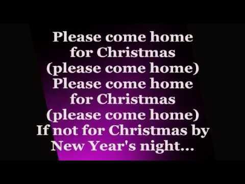 Jon Bon Jovi - Please Come Home For Christmas (Lyrics)