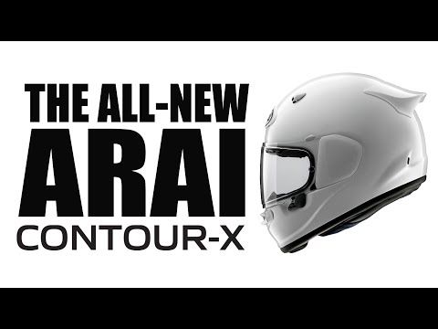 Introducing the all-new Arai Contour-X Introducing th...