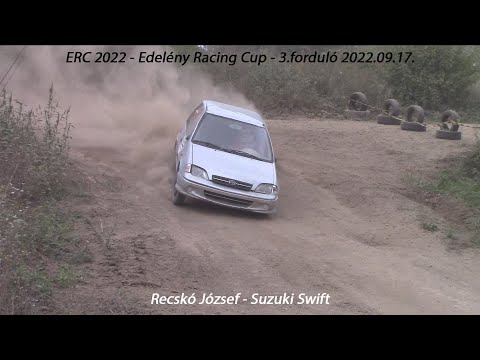Recskó József - Suzuki Swift ERC 2022 - Edelény Racing Cup - 3.forduló -  2022.09.17.