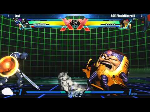 UMVC3 Levi vs AGE FlashMetroid - Winter Brawl 7 Tournament