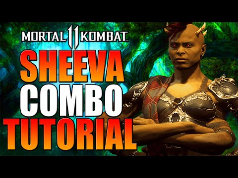 Mortal Kombat 11 Sheeva Combo Tutorial - Sheeva Combos MK11