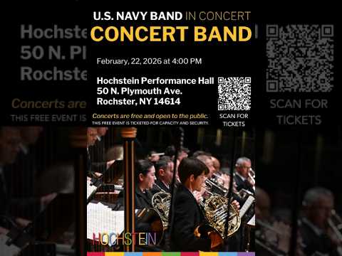 ARC Rochester: U.S. Navy Concert Band/Patrick Jaouen Night