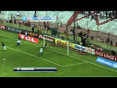 Gol Arraya. Huracán 1 - Independiente RM 1. Fecha 14. B Nacional. Fútbol Para Todos.