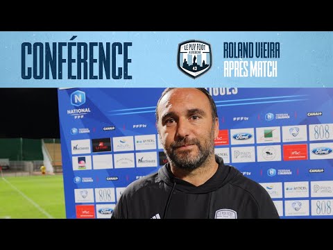 J11 - Roland Vieira (conférence de presse après match FC Martigues - 1-1)