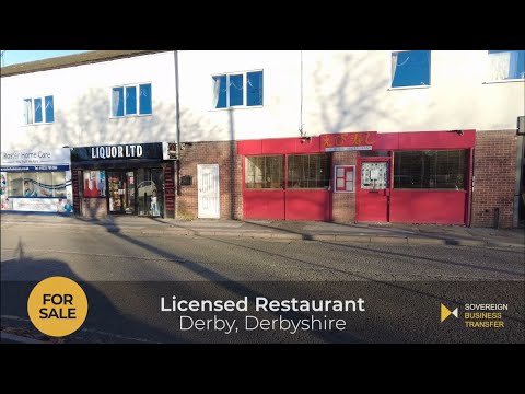 Licensed Restaurant For Sale Derby Derbyshire