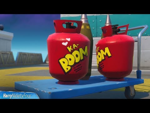 Destroy Structures with Propane Tanks - Fortnite Challenge