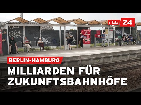 2,2 Milliarden für Berlin–Hamburg: Modernisierung der Bahnhöfe startet