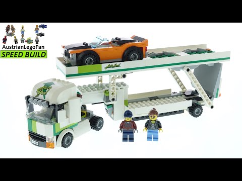 Vidéo LEGO City 60305 : Le transport de voiture