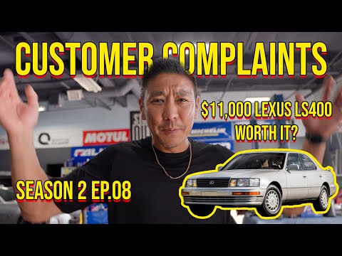 $11,000 lexus LS400 Worth it??    Customer Complaints Season 2 Ep08