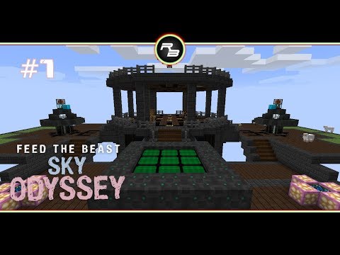 FTB SkyOdyssey :: #7 :: Quest Complete...Base Crafting Seed :: Modded Minecraft 1.12.2