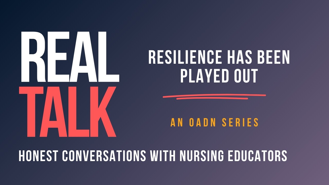 Resiliency in Nursing Education