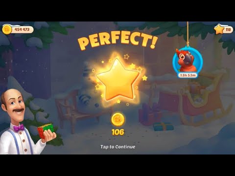 Homescapes Hard Level 3631 - No Booster