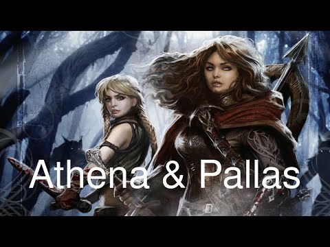 A trágica história de Atena e Pallas – Por que Atena é chamada de Pallas | Mitologia Grega