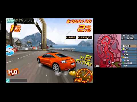 [Drastic Android] Asphalt - Urban GT 2 DS emulation test