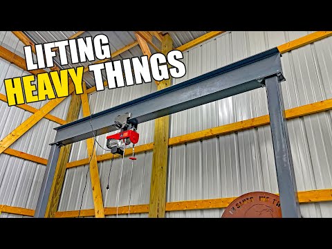 Making Our Own Shop Crane