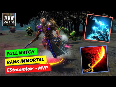 HoN Sand Wraith THUNDERCLAW with FIREBRAND - MVP - FULL MATCH