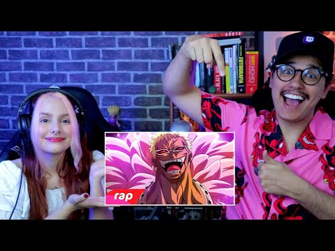 Reagimos ao Rap do Doflamingo (One Piece) - "UM REI" | 7 Minutoz