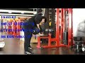 190301 스쿼트 184kg 5 * 6, 등운동 조금.AVI