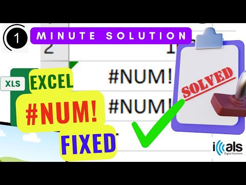 Excel Error Fix  How to Resolve #NUM! Errors Quickly!