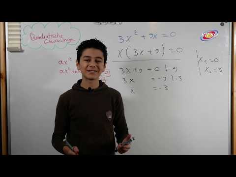 Quadratische Gleichungen / Einfach erklärt ;)