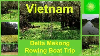 Tra Su Bird Sanctuary Rowing Boat Trip Mekong Delta , Vietnam 2016