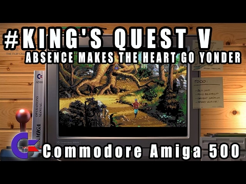 King's Quest V: Absence Makes The Heart Go Yonder - Commodore Amiga 500 Gameplay Demo