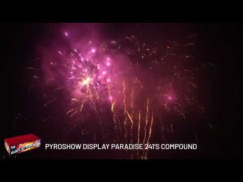 Rubro Display Paradise Verbundfeuerwerk 241sh