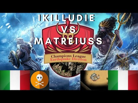 Matreiuss (Poseidon) vs IKill_UDie (Zeus) - Earthquake Division (Game 2)